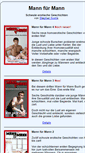 Mobile Screenshot of mannfuermann.de